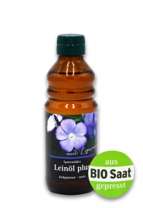 Leinl Plus, mit Lignan, ungefiltert- kaltgepresst- nativ 250ml