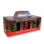 Spreewald Mller-Drillinge - 3 x 435ml Gurkenbox *2