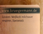 Original Spreewlder Sauerkraut 720ml