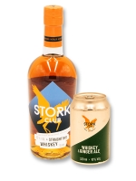 Spreewälder Whiskey STRAIGHT RYE 0.7L - 45% + 1 Dose Whiskey-Ginger Ale gratis dazu